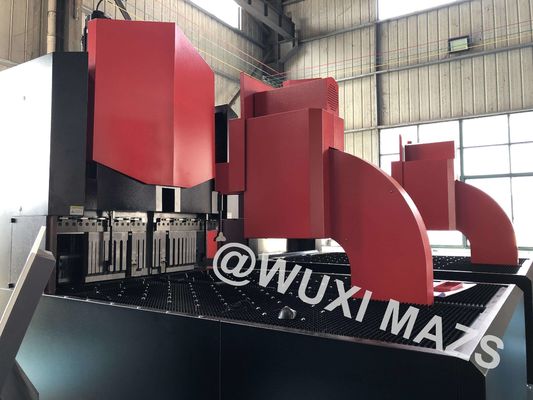 Complex Shape Automatic Bending Center Angle 135deg Pneumatic Press Plate Folding Machine