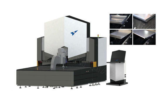 Automatic CNC Panel Bender Machine Pressing Feeding Type 180° Max Bending Angle
