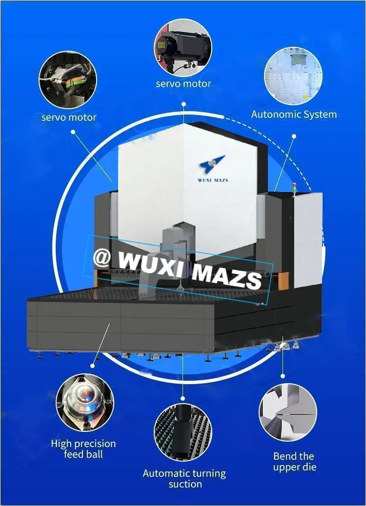 380V CNC 18 Axis Synchronized Automatic Sheet Metal Bending Machines Folder