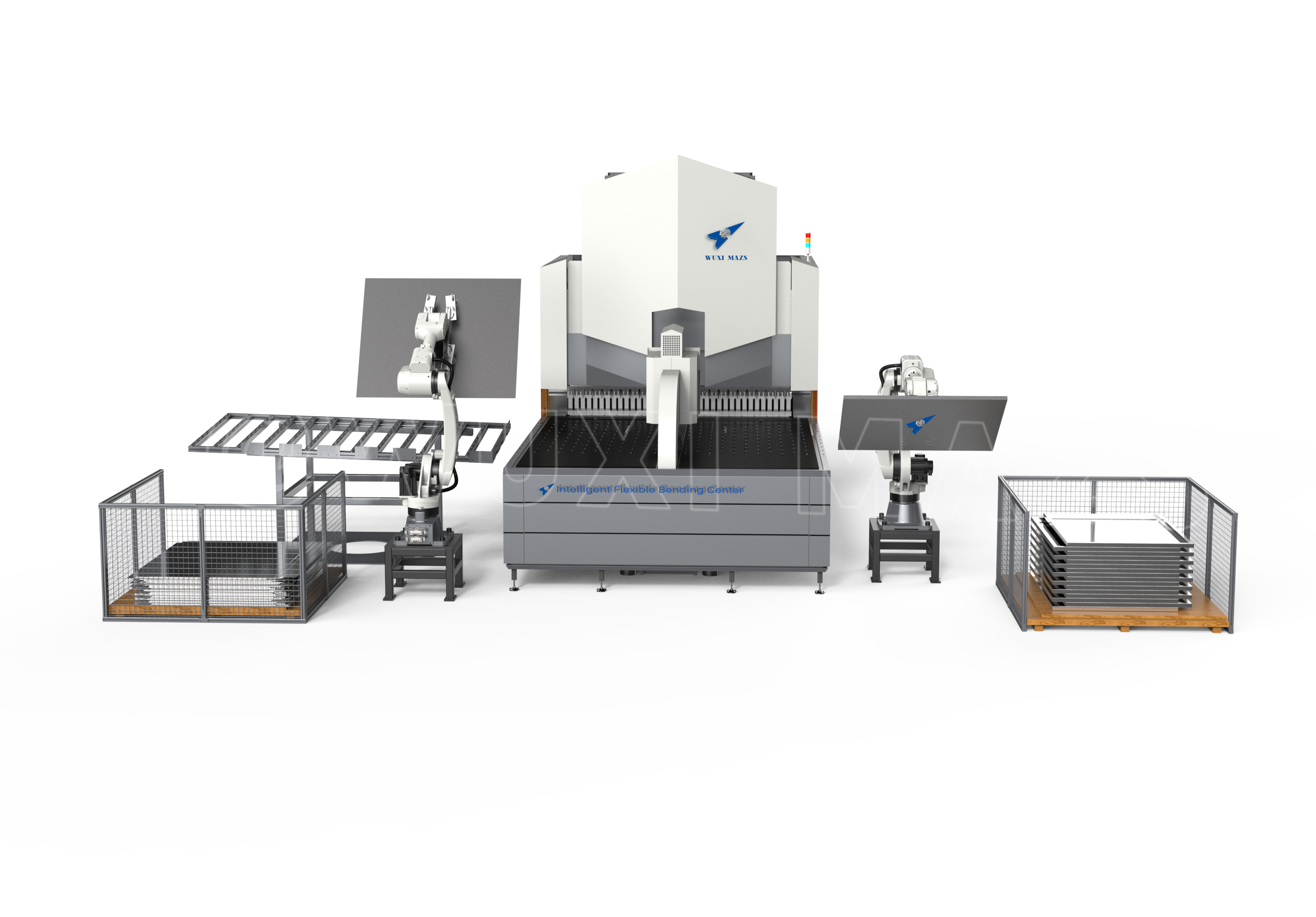 7000kg Automatic Sheet Bending Machine 25KW 2850 X 1500 X 2800mm